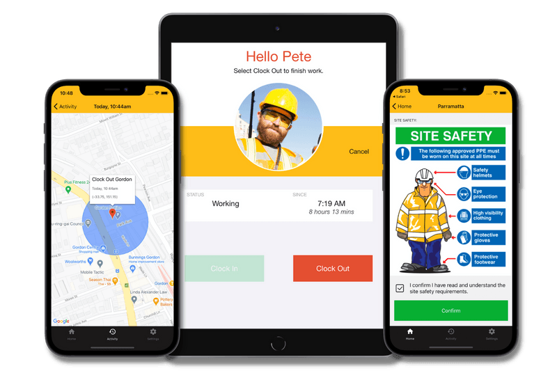 Smart Time Clocks for Construction Companies
